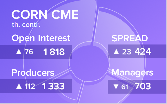 Отчет по открытому интересу. Кукуруза, CME Group на 01.06.2019