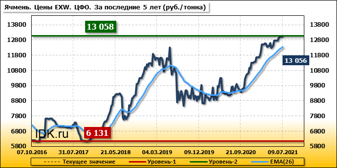 Прогноз урожая зерновых на 2024