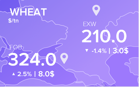 Цены FOB и EXW на 8 ноября 2021. Россия, Украина