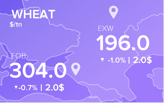 Цены FOB и EXW на 16 марта 2023. Россия, Украина
