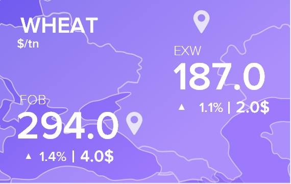 Цены FOB и EXW на 21 марта 2023. Россия, Украина