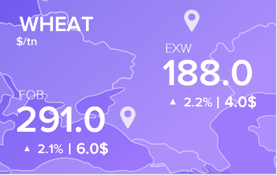 Цены FOB и EXW на 28 марта 2023. Россия, Украина
