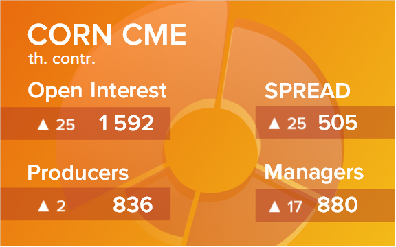 Кукуруза. Открытый интерес на 30 марта 2024